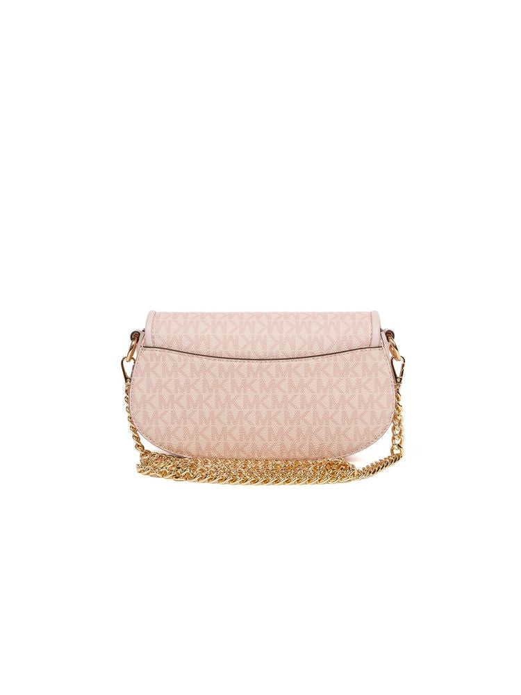Michael Kors Mila Crossbody Bag — Pink Polyvinyl Chloride