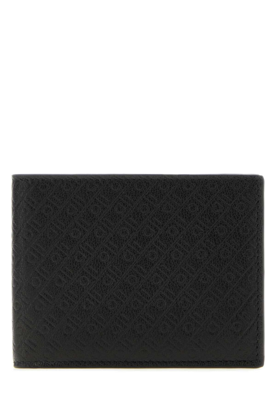 Ferragamo Embos Wallet — Black Exterior: Leather