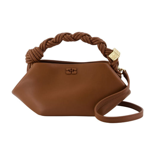 Ganni Shoulder Bag — Brown Synthetic