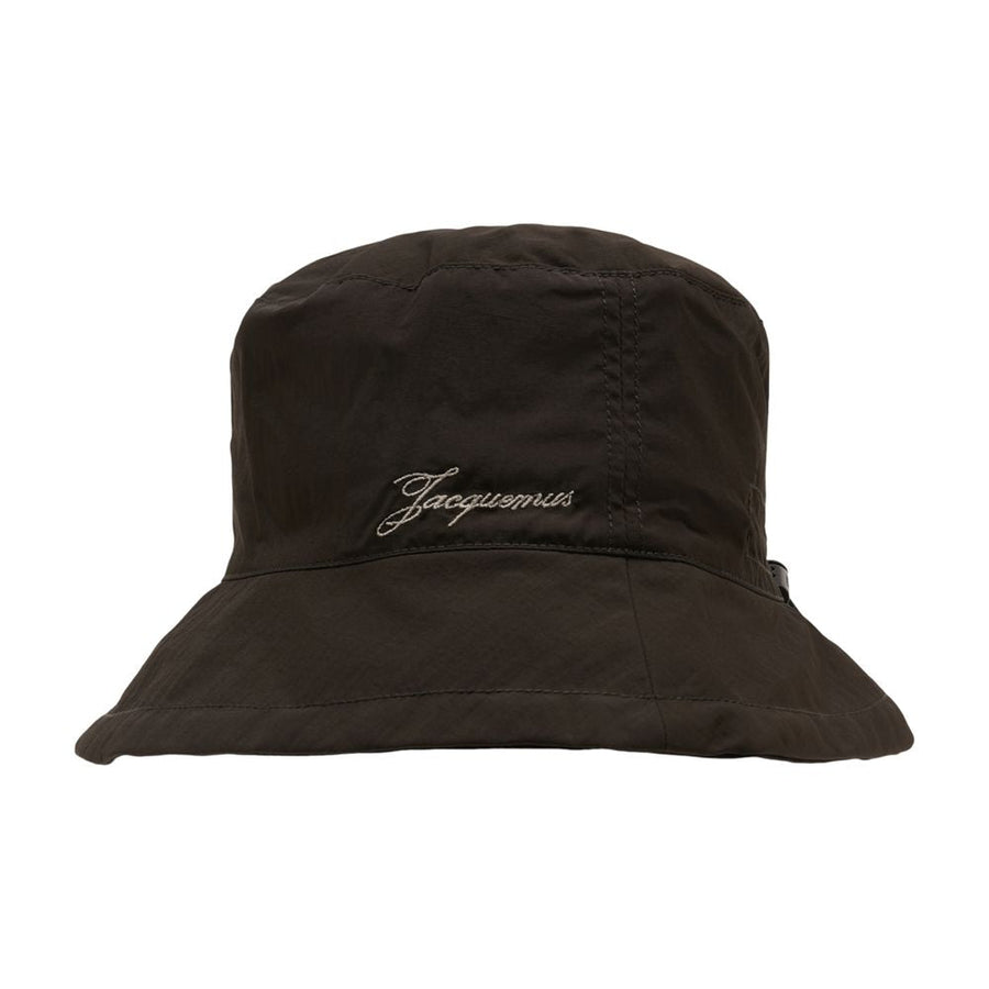 Jacquemus Acu00812aw00645-880 Bucket Hat — Brown Synthetic