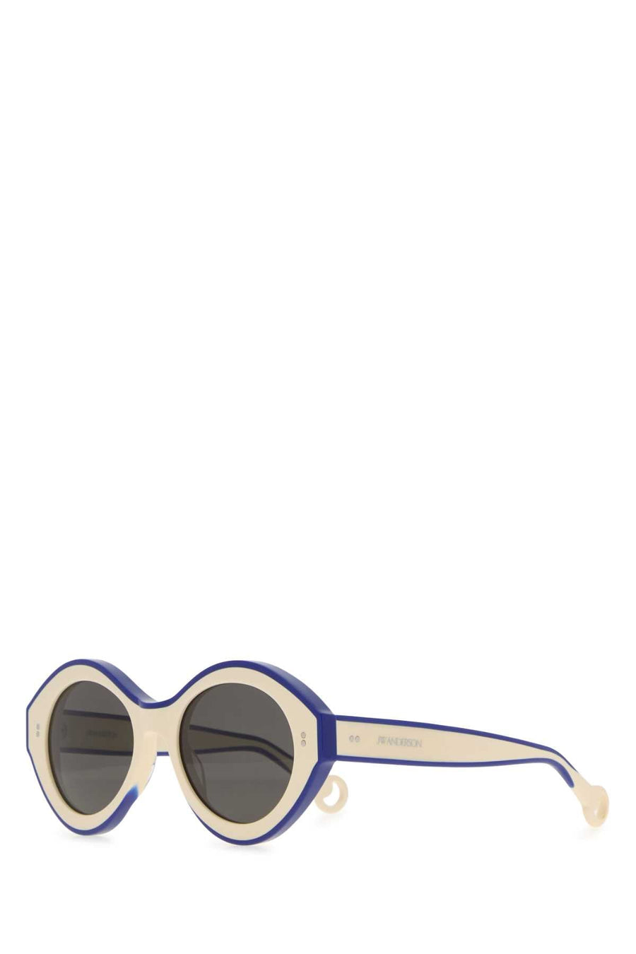 Jw Anderson Jwa07-Bumper Two-Tone Acetate Sunglasses — Multicolor Exterior