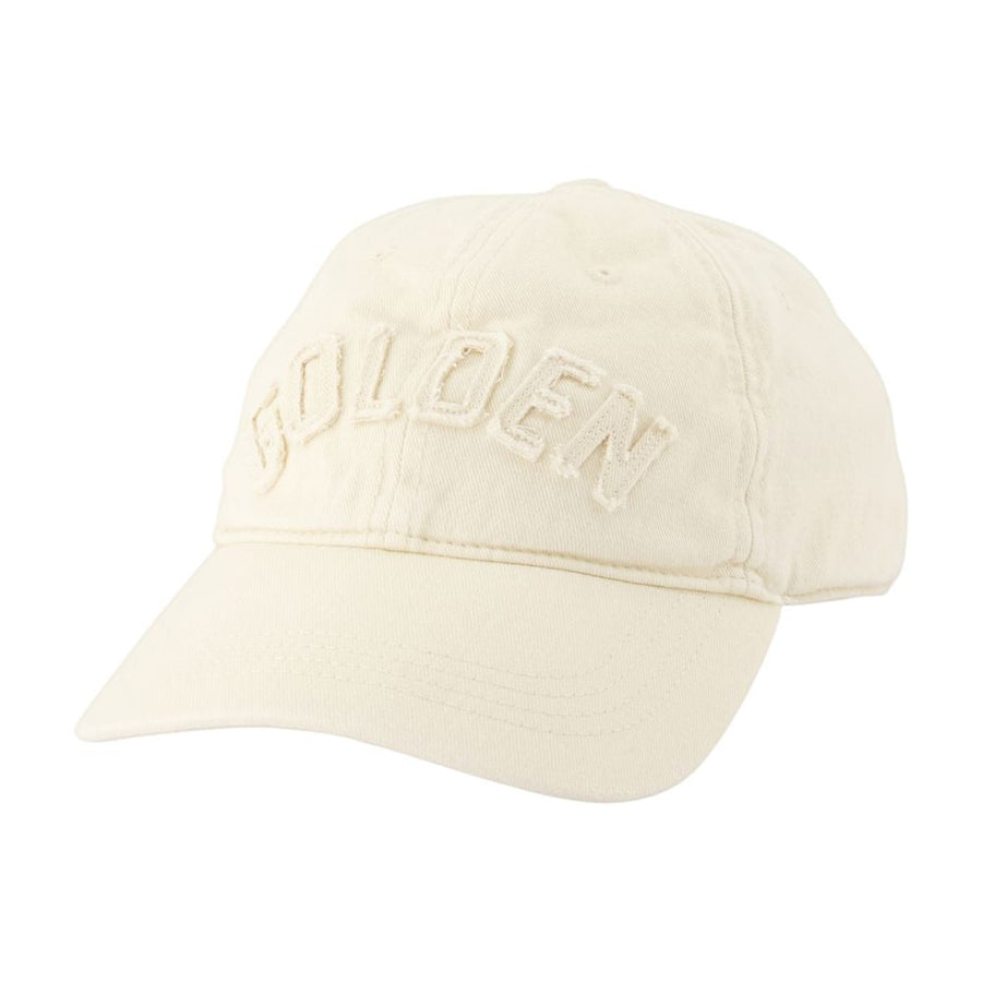 Golden Goose Deluxe Brand Gup02837.p002734.15232 Baseball Cap — Beige Cotton Caps