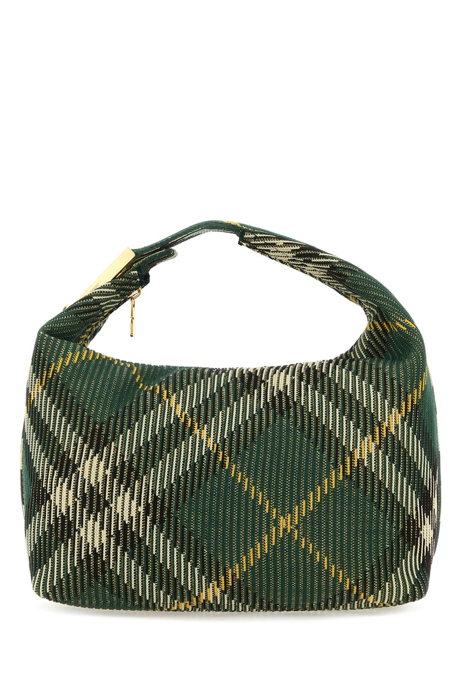 Burberry Ivy Shoulder Bag — Green Polyester