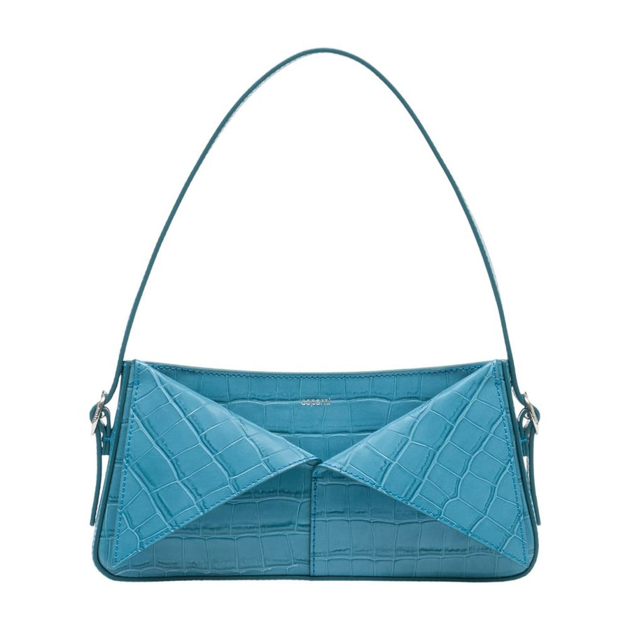 Coperni Shoulder Bag — Blue Calfskin