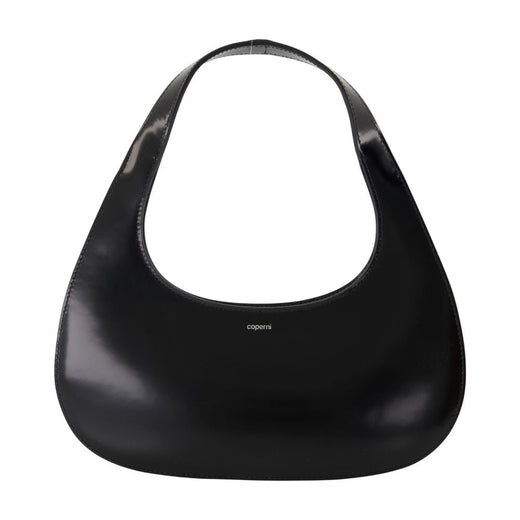 Coperni Shoulder Bag — Black Calfskin