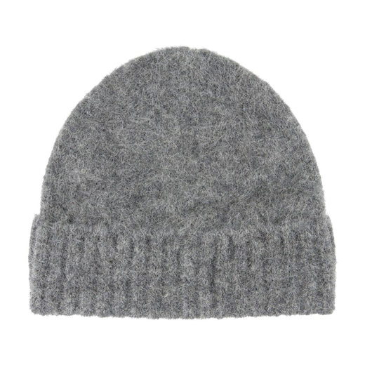 Samsøe F24400056-193910tcx Beanie — Gray Wool Beanies
