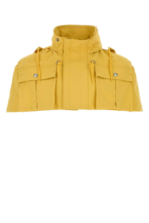 Prada Nylon Cape — Yellow Shawls