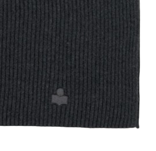 Isabel Marant Scarf — Gray Cotton Scarfs
