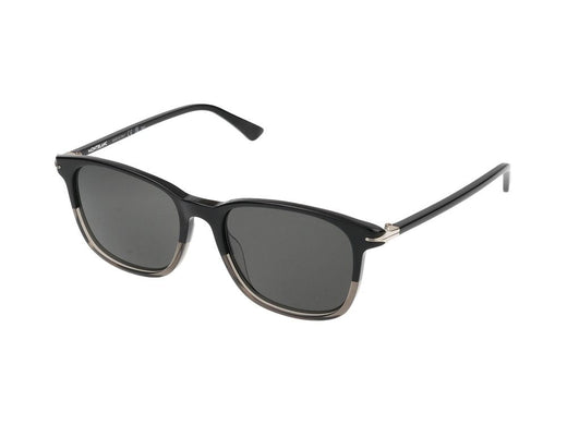 Montblanc Mb0338s Square Acetate Sunglasses — Black