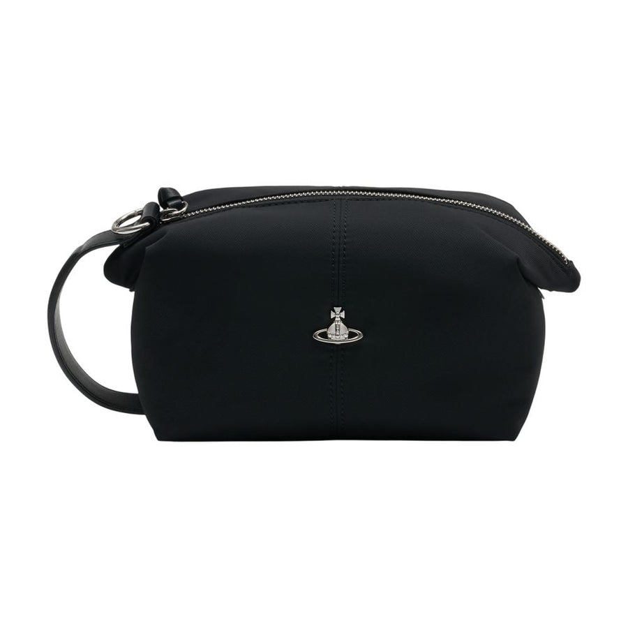 Vivienne Westwood Synthetic Toiletry Pouch — Black Wallet