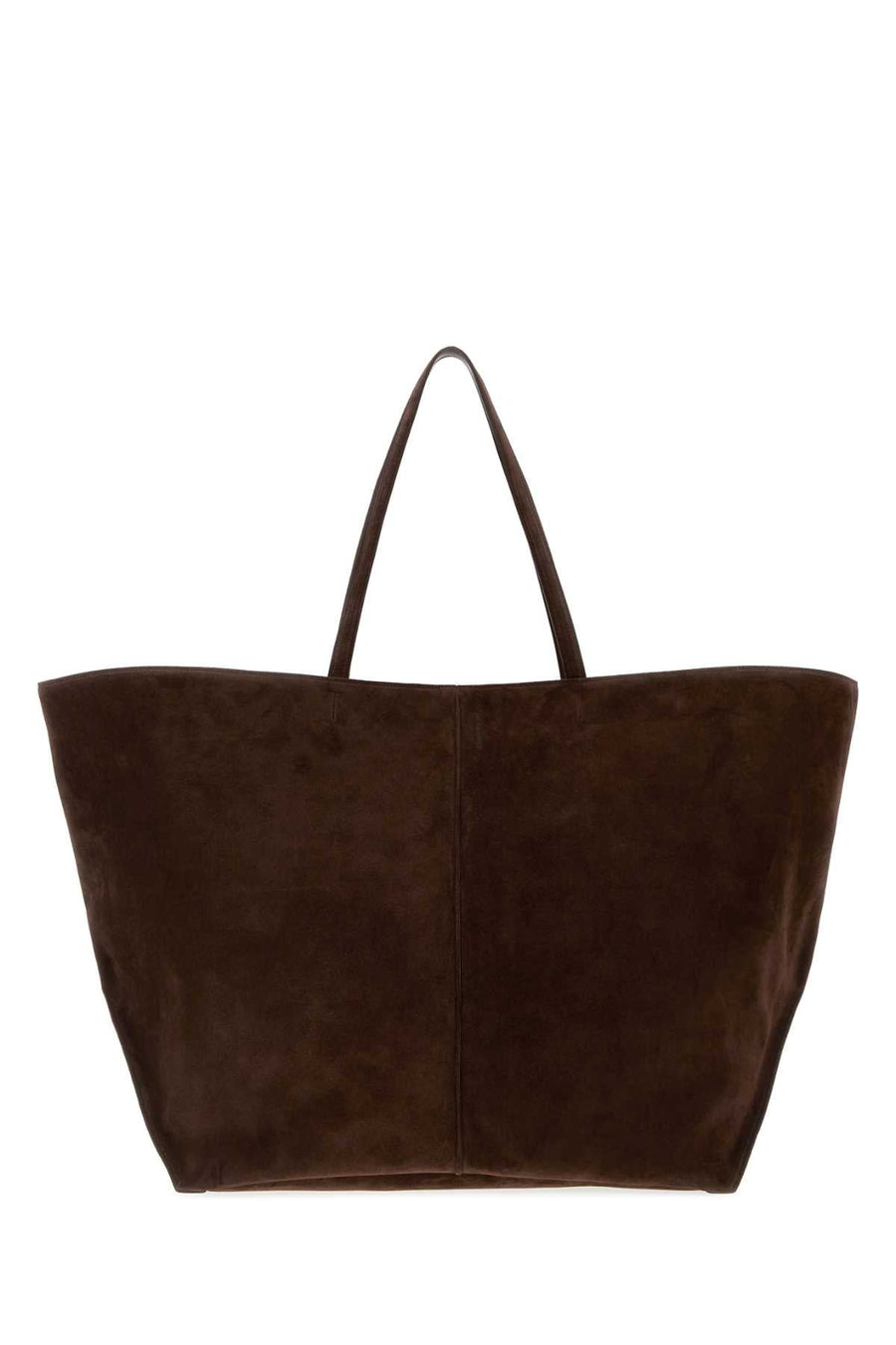 Jil Sander Suede Tote Bag — Brown