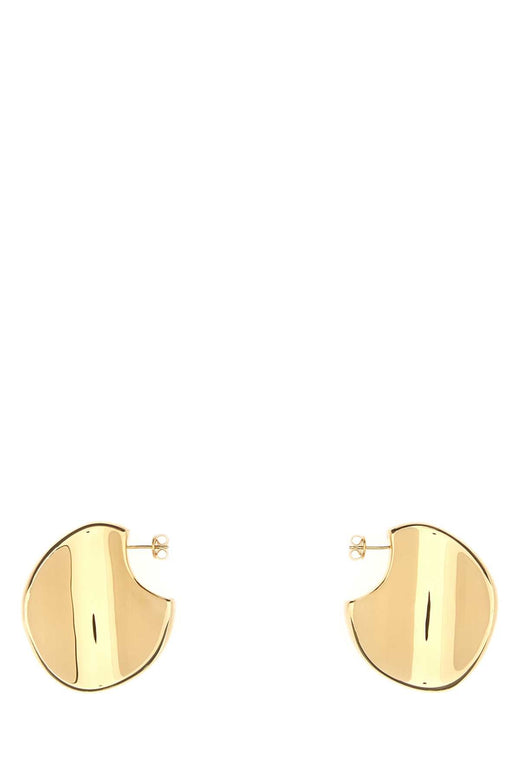 Bottega Veneta Gold-Plated Sterling Silver Earrings — Gold
