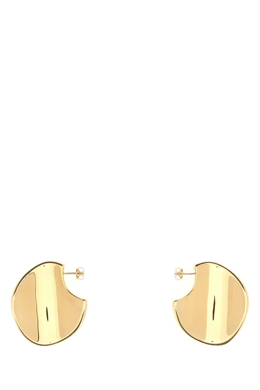 Bottega Veneta Gold-Plated Sterling Silver Earrings — Gold
