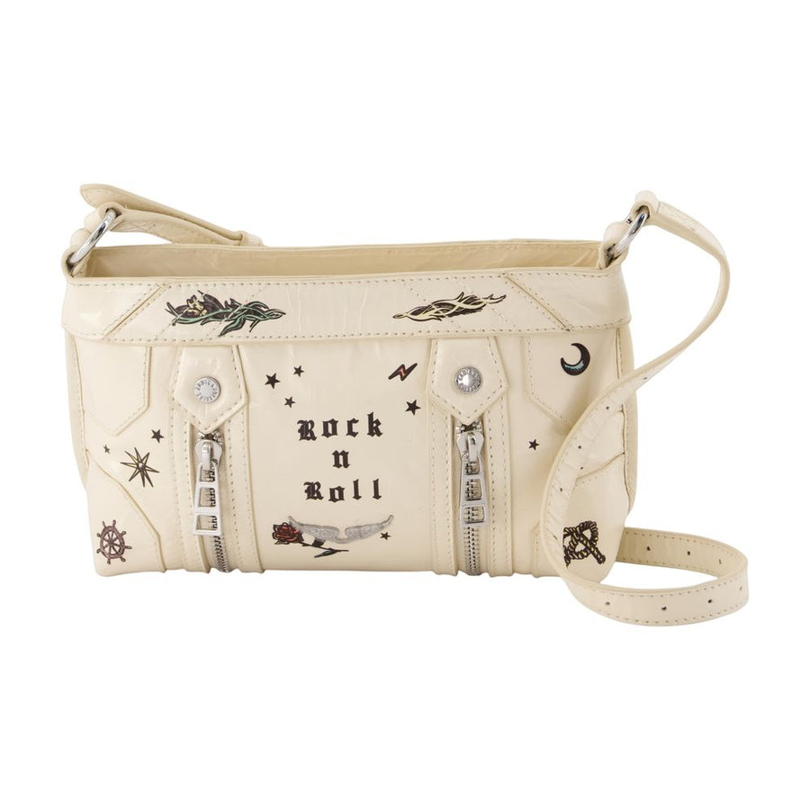 Zadig & Voltaire Crossbody Bag — White Cowhide