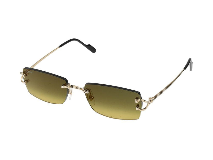 Cartier Ct0550s Sunglasses — Gold Metal