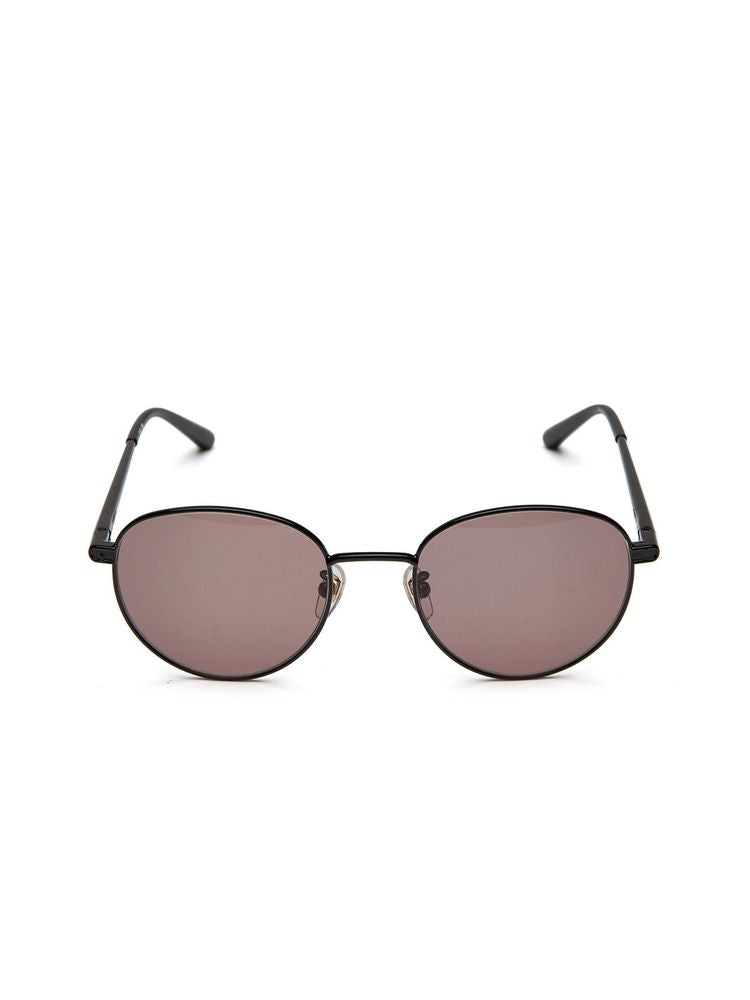 Furla Sfub19 Metal Round-Frame Sunglasses — Black