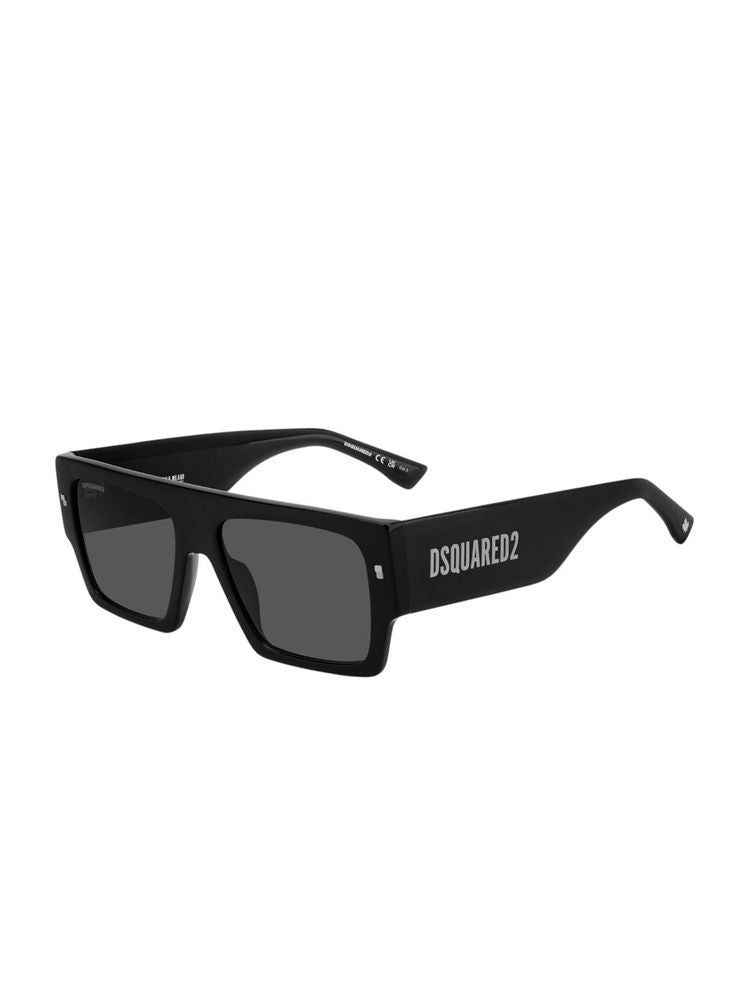 Dsquared2 D2 Logo-Embossed Acetate Sunglasses — Black