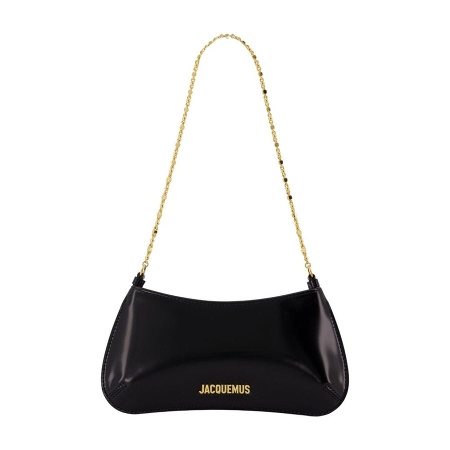 Jacquemus Shoulder Bag — Black Calfskin