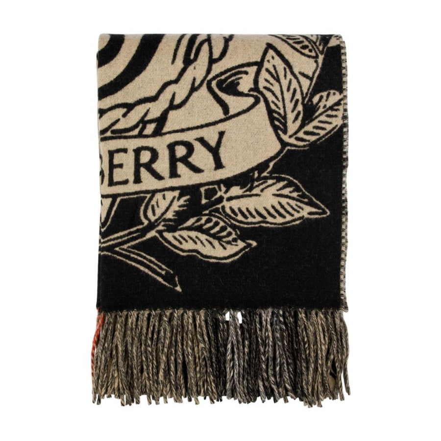 Burberry Scarf — Beige Cashmere Scarfs