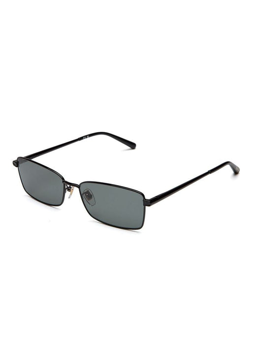 Furla Sfub18 Metal Rectangle Sunglasses — Black