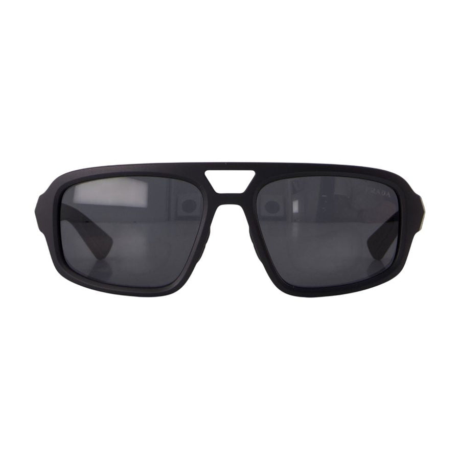 Prada 0psb11su-1bo08z57 Acetate Sunglasses — Black