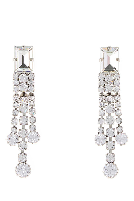 Alessandra Rich Earrings — Clear