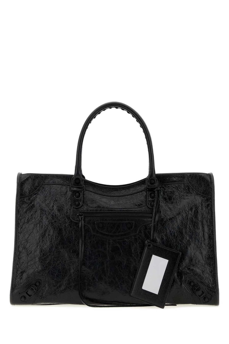 Balenciaga Le City Shoulder Bag — Black