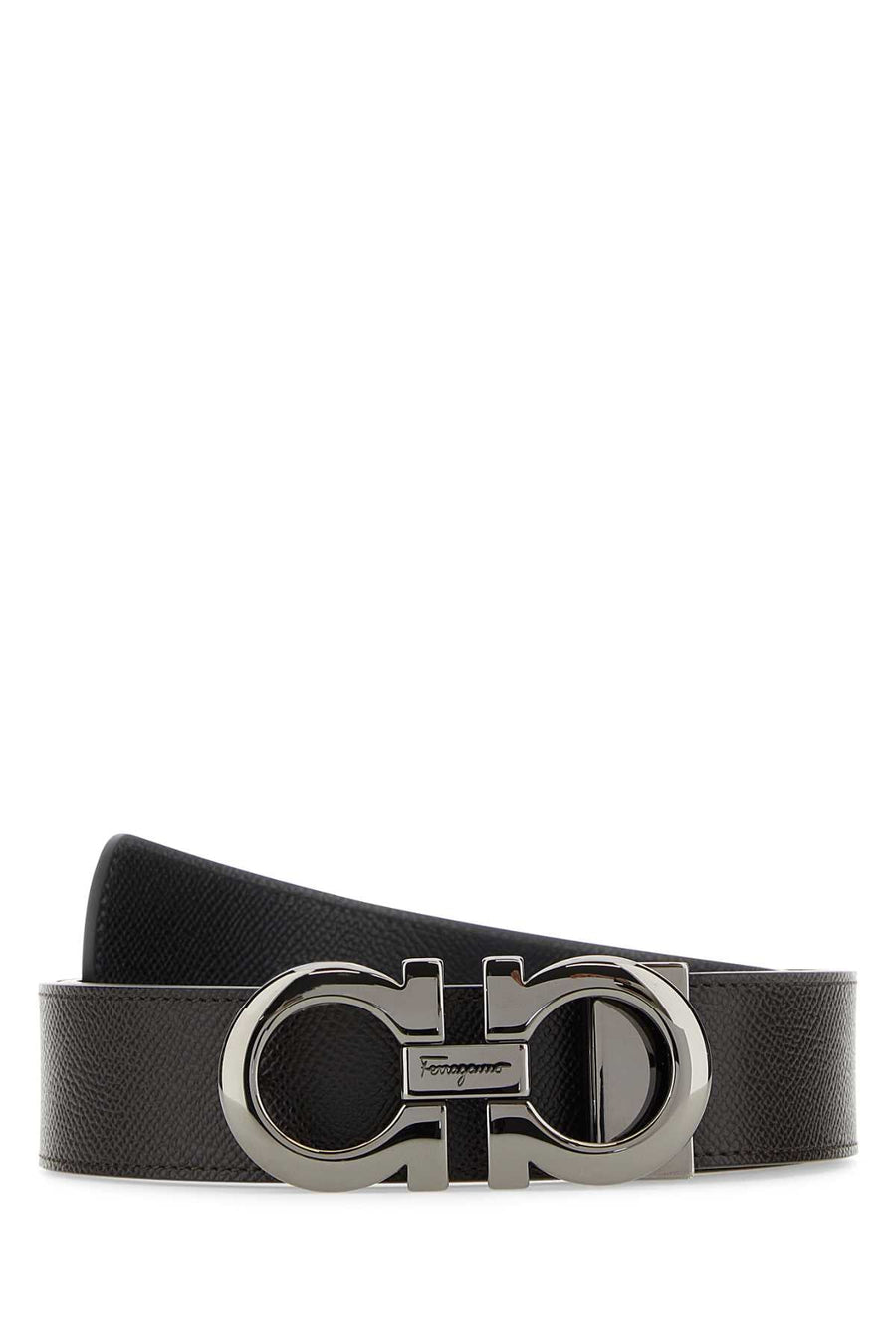 Ferragamo Adjus Belt — Brown Calf