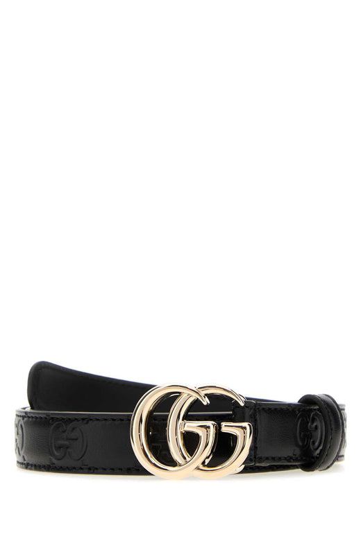 Gucci Gg Marmont Belt — Black