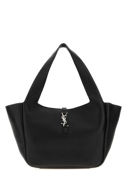 Saint Laurent Bea Shoulder Bag — Black