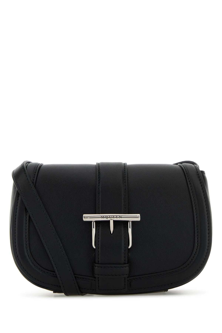 Alexander Mcqueen Satchel Mini Bag — Black T-bar
