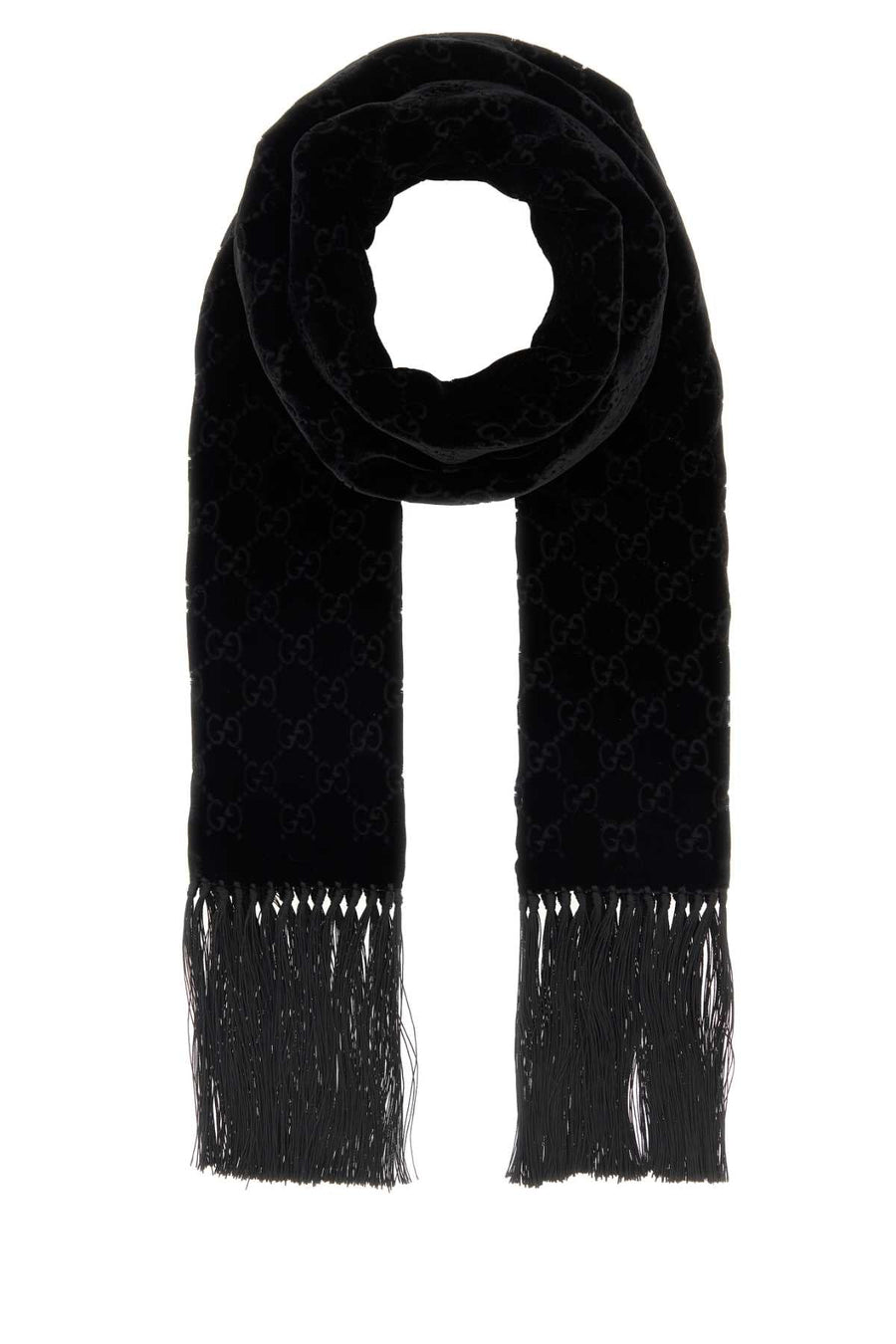 Gucci Velvy Scarf — Black Scarfs