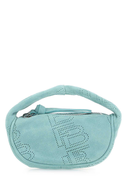 By Far Micro Cush Shoulder Bag — Green