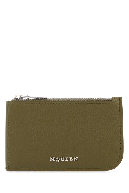Alexander Mcqueen Card Case — Green Cases