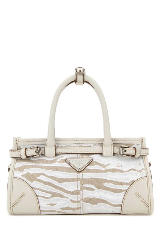 Prada Bonnie Shoulder Bag — Beige