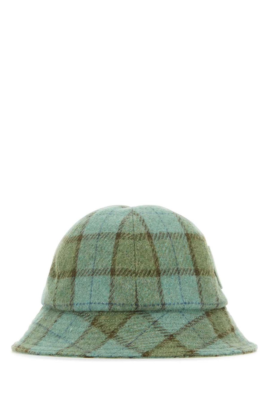 Helen Kaminski Alpinecheck Wool Blend Bucket Hat — Green
