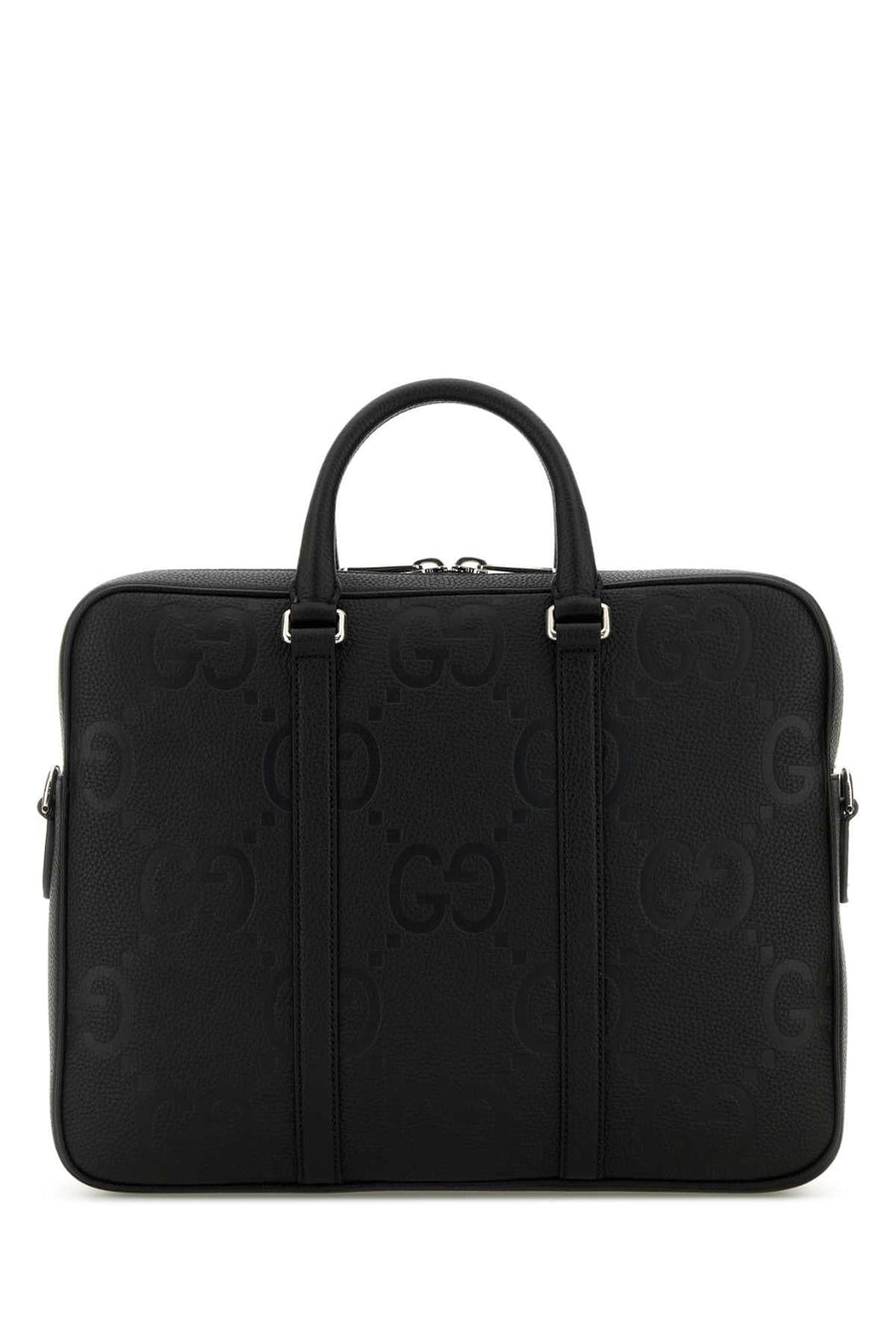 Gucci Briefcase — Black Top Handle Bags