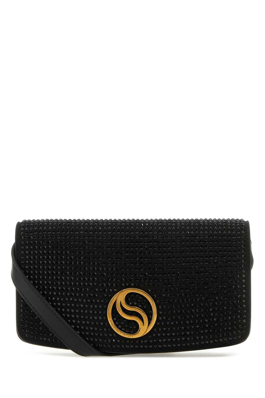 Stella Mccartney Embellished Glass Wallet — Black A