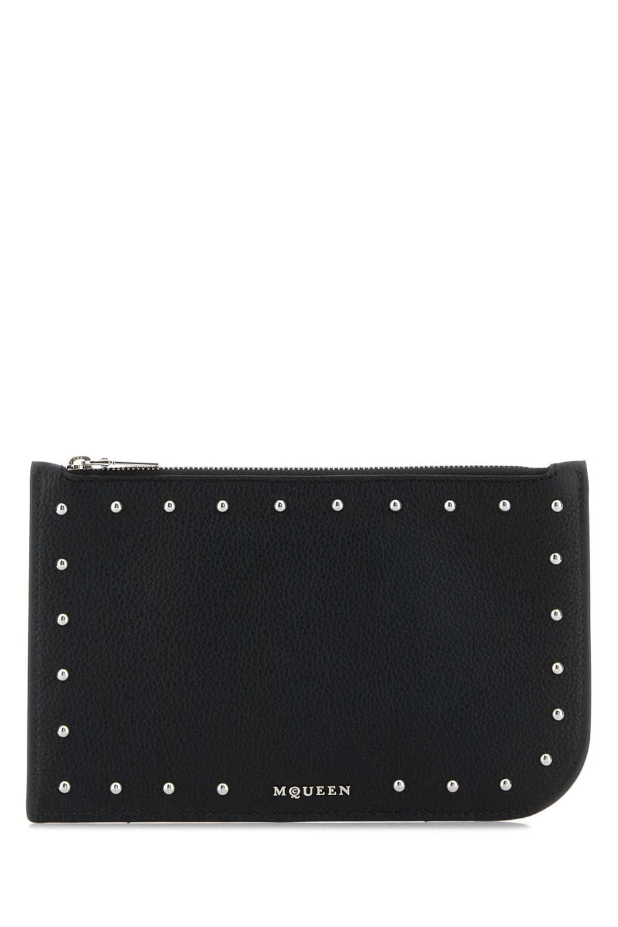 Alexander Mcqueen Pouch Wallet — Black