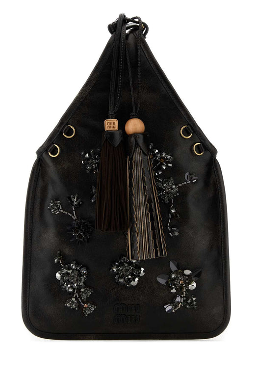 Miu Miu Shoulder Bag — Black