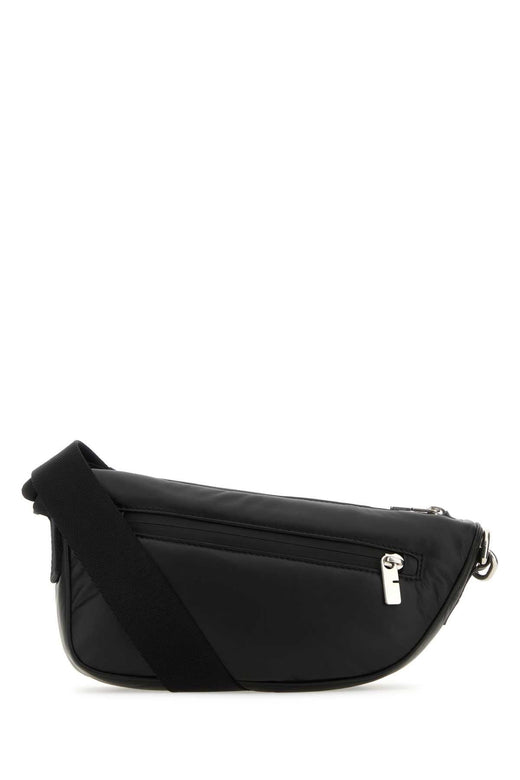 Burberry Shield Crossbody Bag — Black