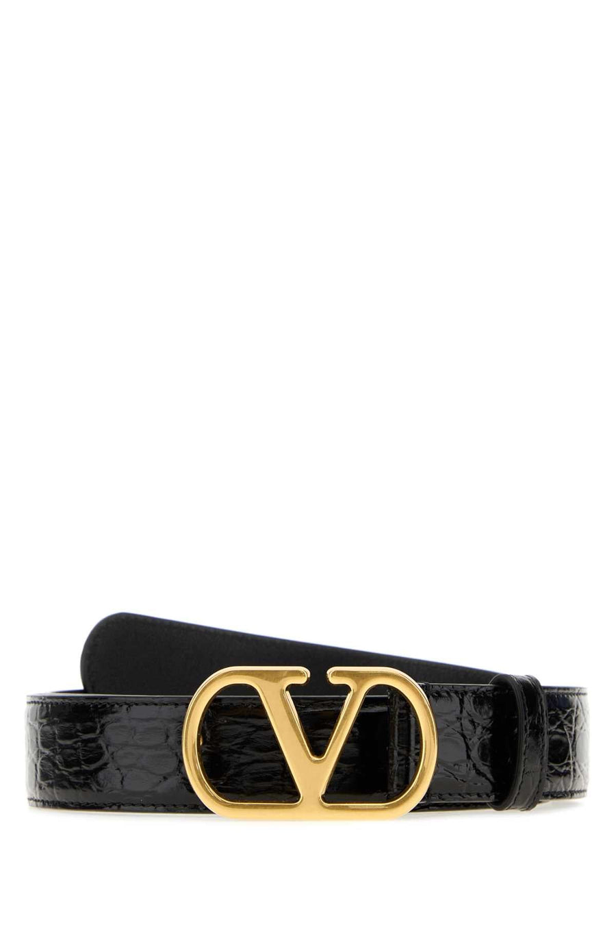 Valentino Garavani Vlogo Belt — Black