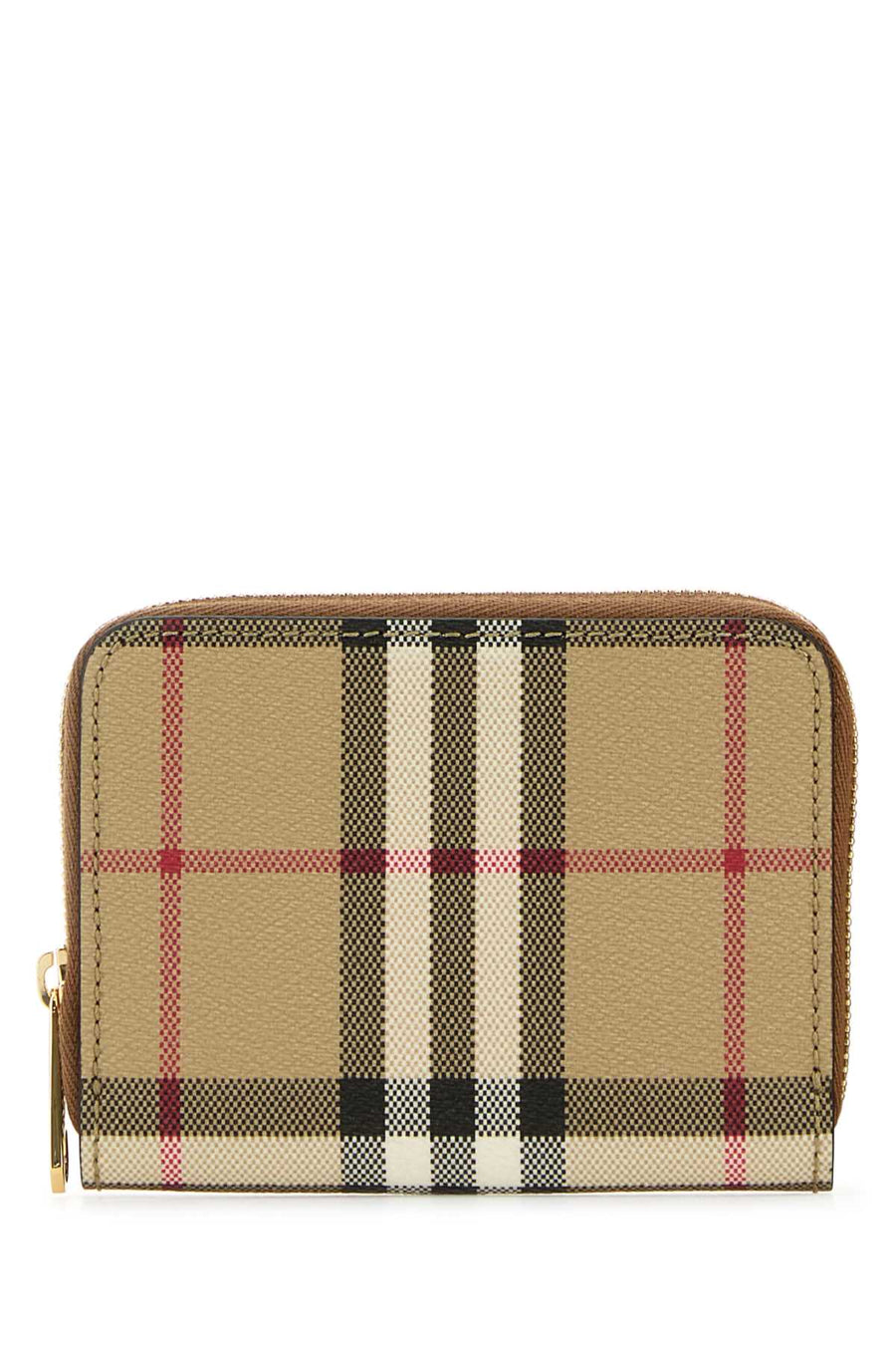 Burberry Around Wallet — Beige
