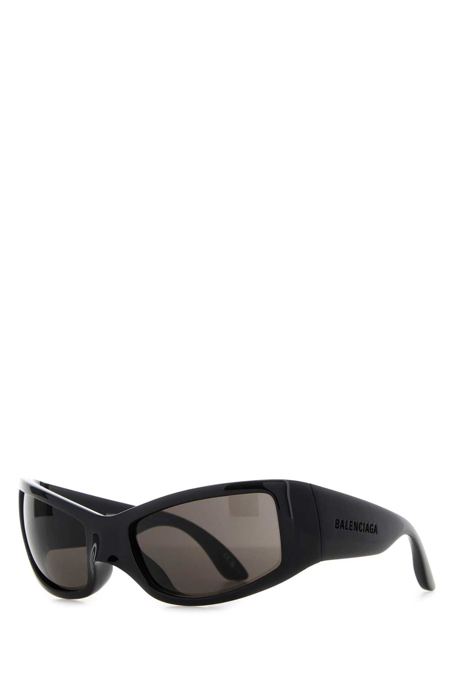 Balenciaga Raven Sunglasses — Black Exterior: Acetate