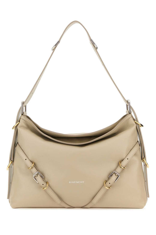 Givenchy Voyou Shoulder Bag — Beige