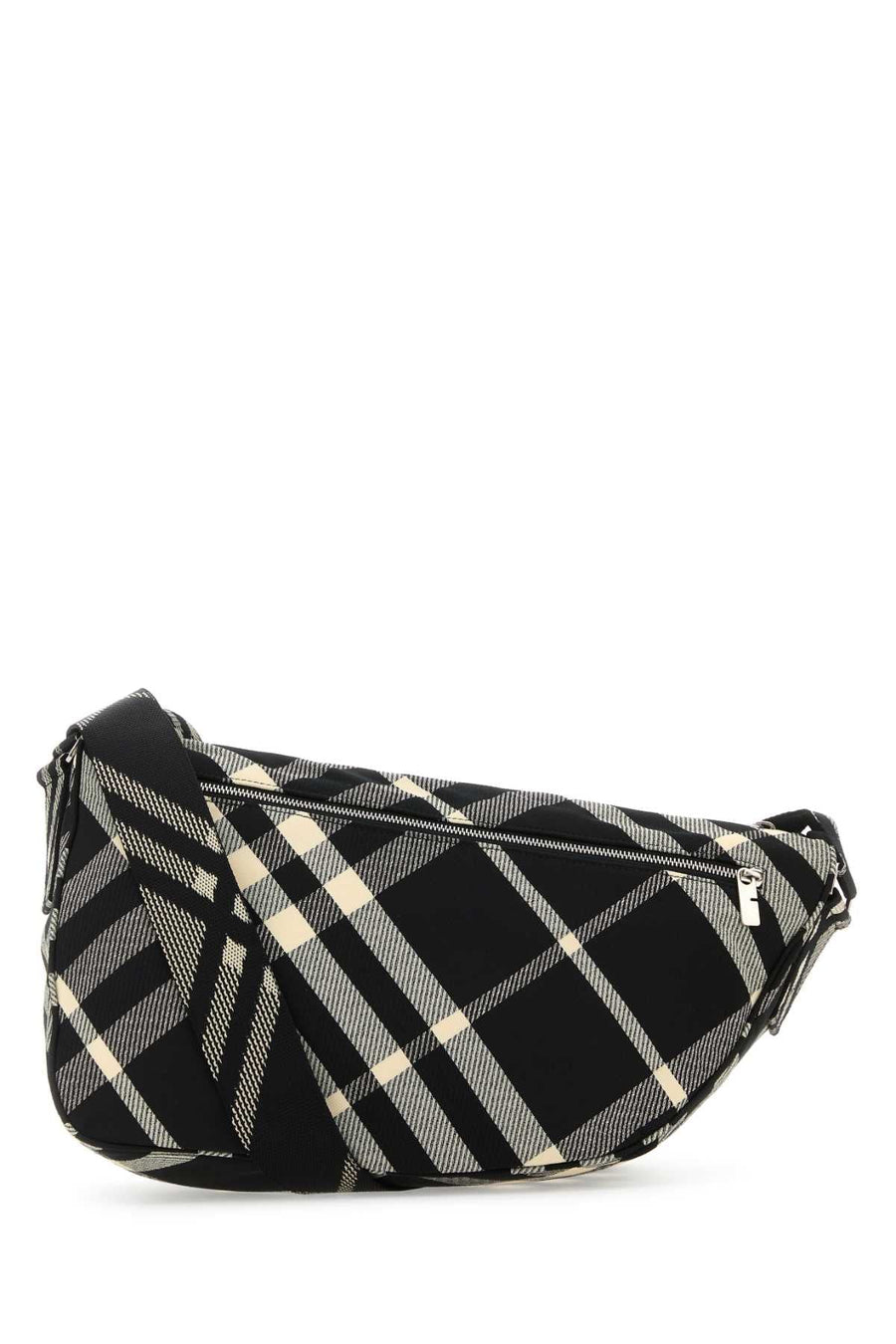 Burberry Shield Crossbody Bag — Black