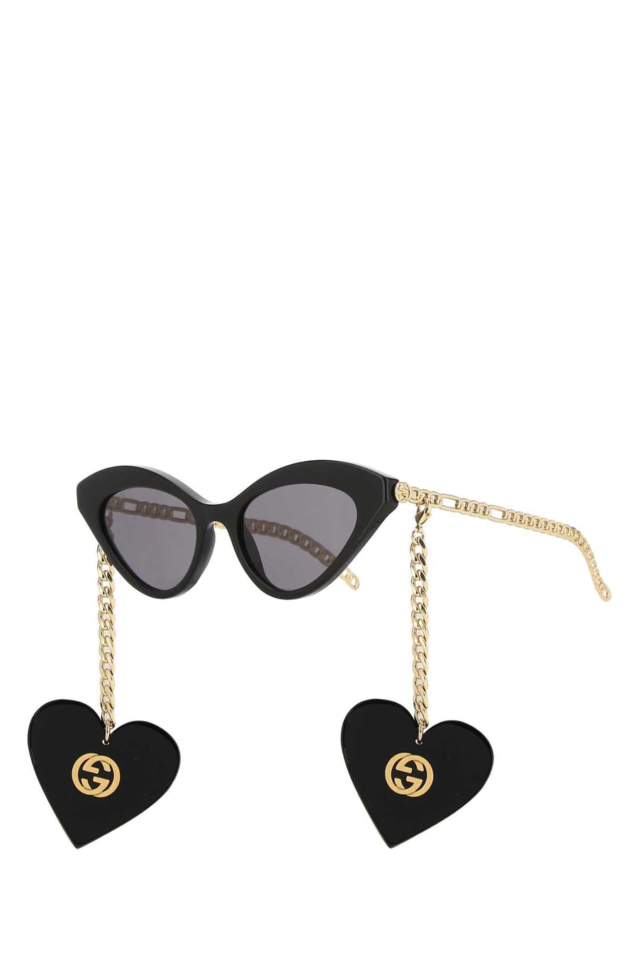 Gucci Sunglasses — Black Exterior: Acetate Metal