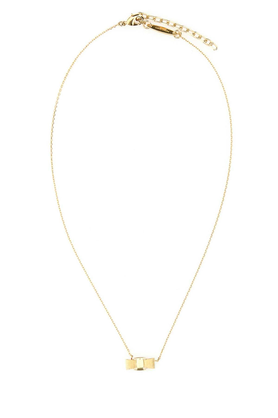 Ferragamo Fiocco Necklace — Gold Necklaces