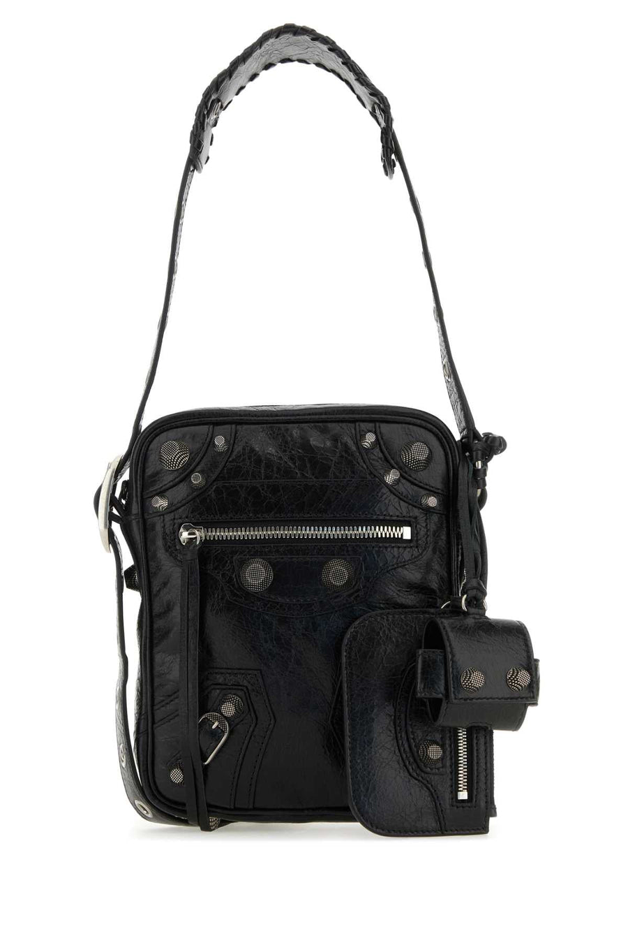 Balenciaga Le Cagole Crossbody Bag — Black P Domesticated Lamb