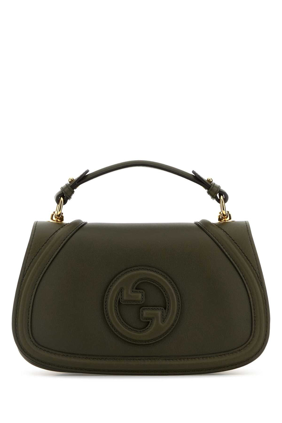 Gucci Blondie Top Handle Bag — Green Calf Skin